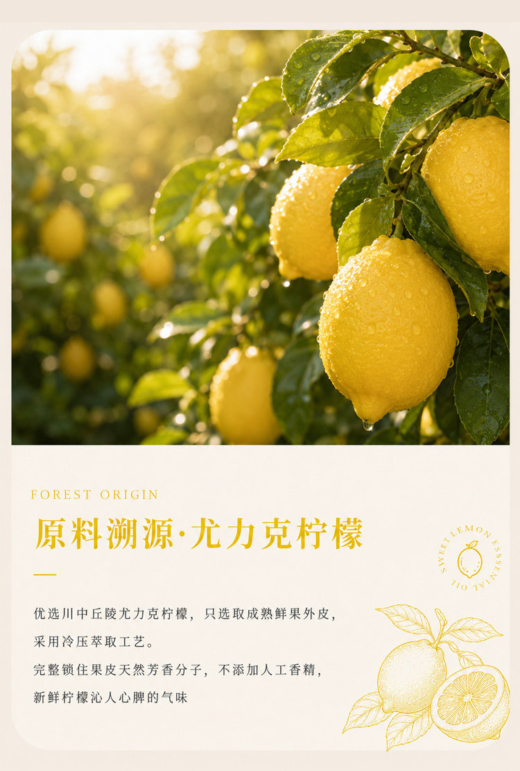 柠檬香薰精油详情图 2