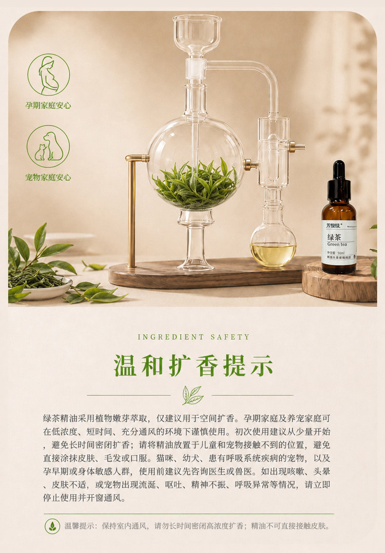 绿茶香薰精油详情图 4