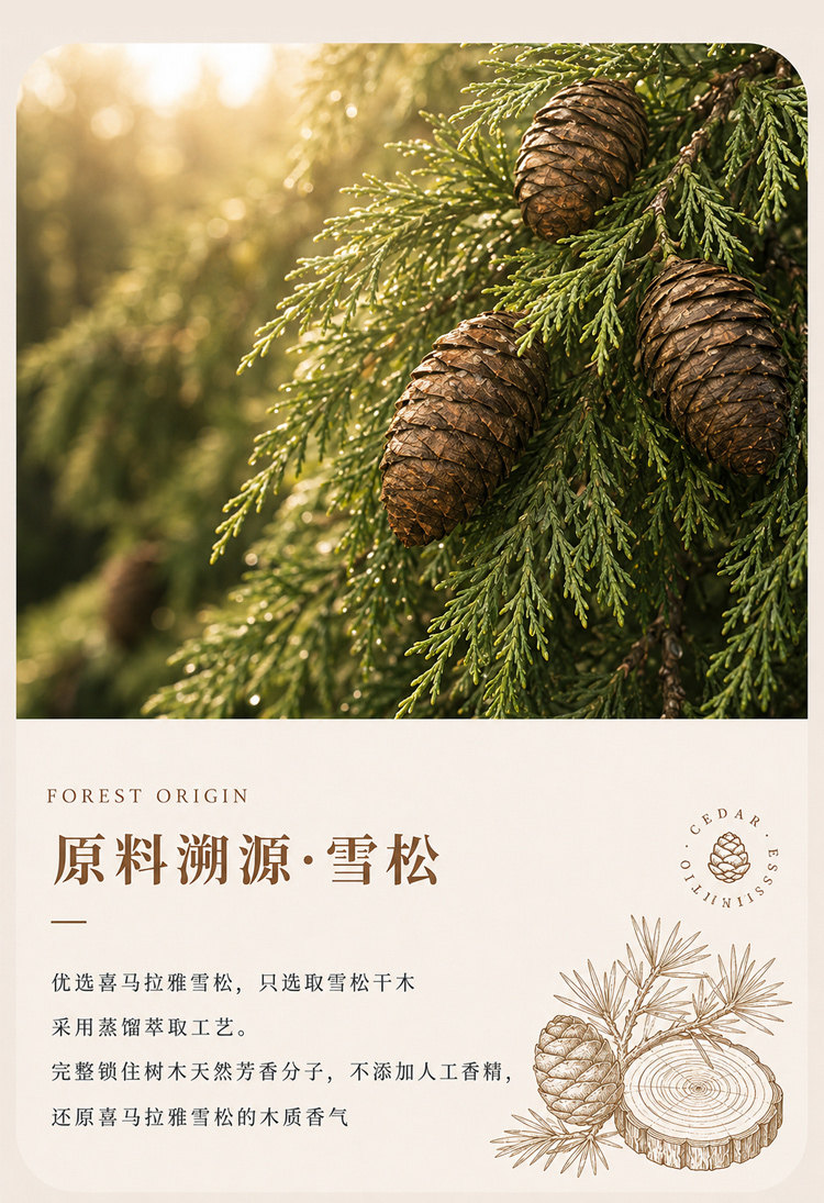 雪松香薰精油详情图 2